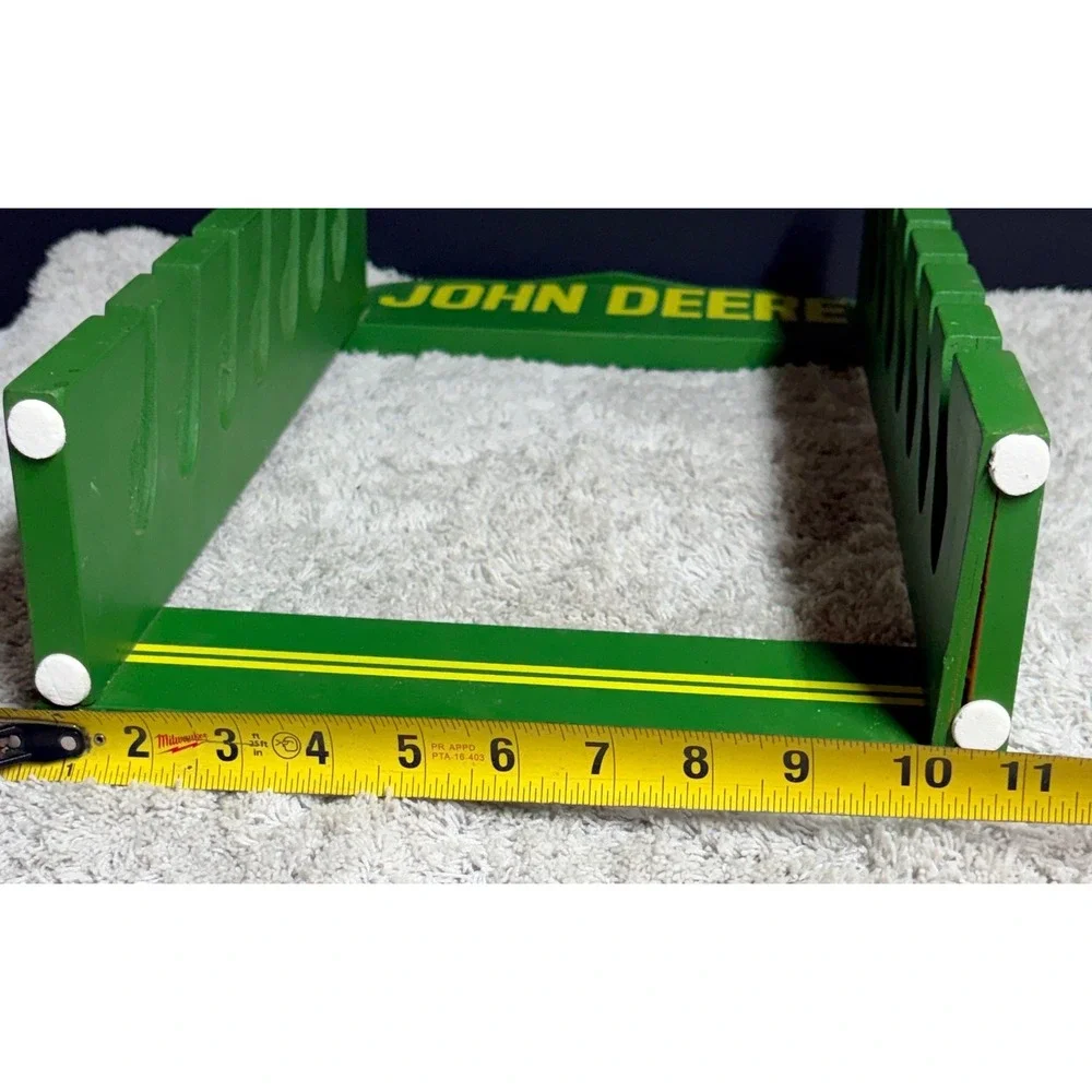 John Deere Fishing Rod Holder 19x10 Holds 7 Rods Up To 45 Pounds Man Cave Cabin